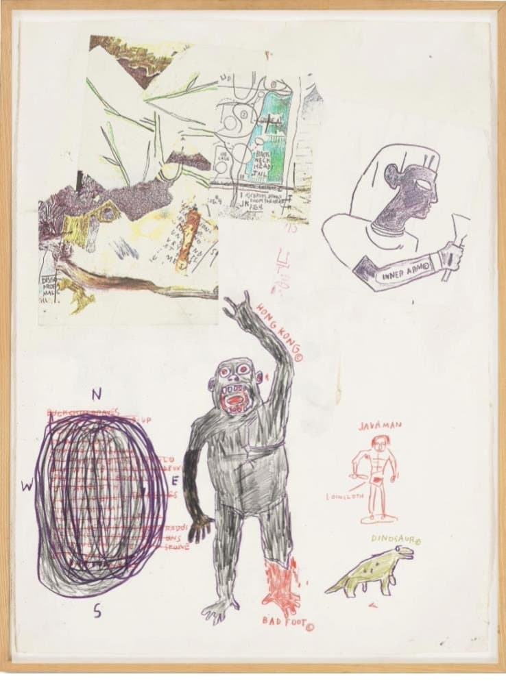 Jean-Michel Basquiat — Bad Foot, 1985–87