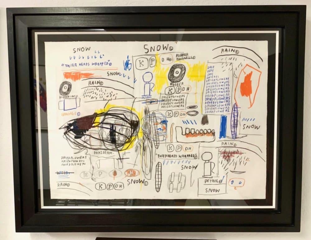 Jean-Michel Basquiat — More Dried Flowers, 1984